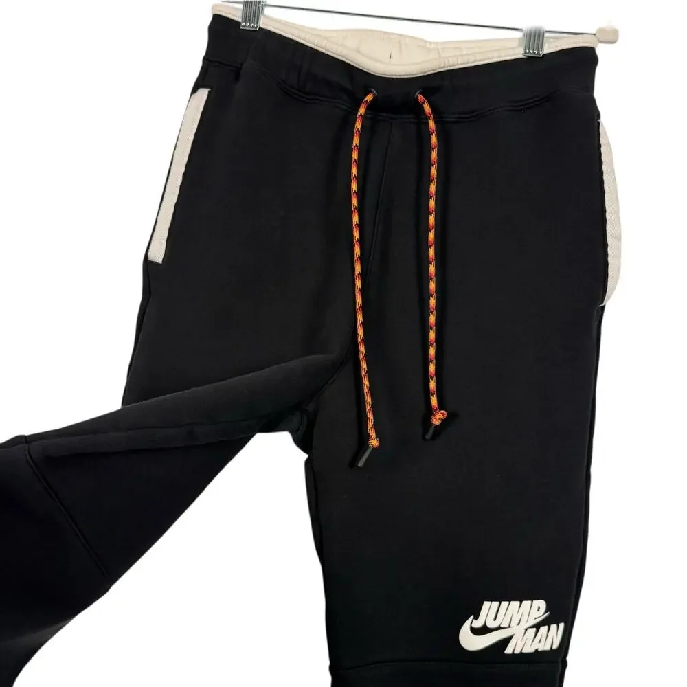 Nike‎ Jordan Jump Man Cotton Fleece Lined Sweatpants Small Activewear Athleisure